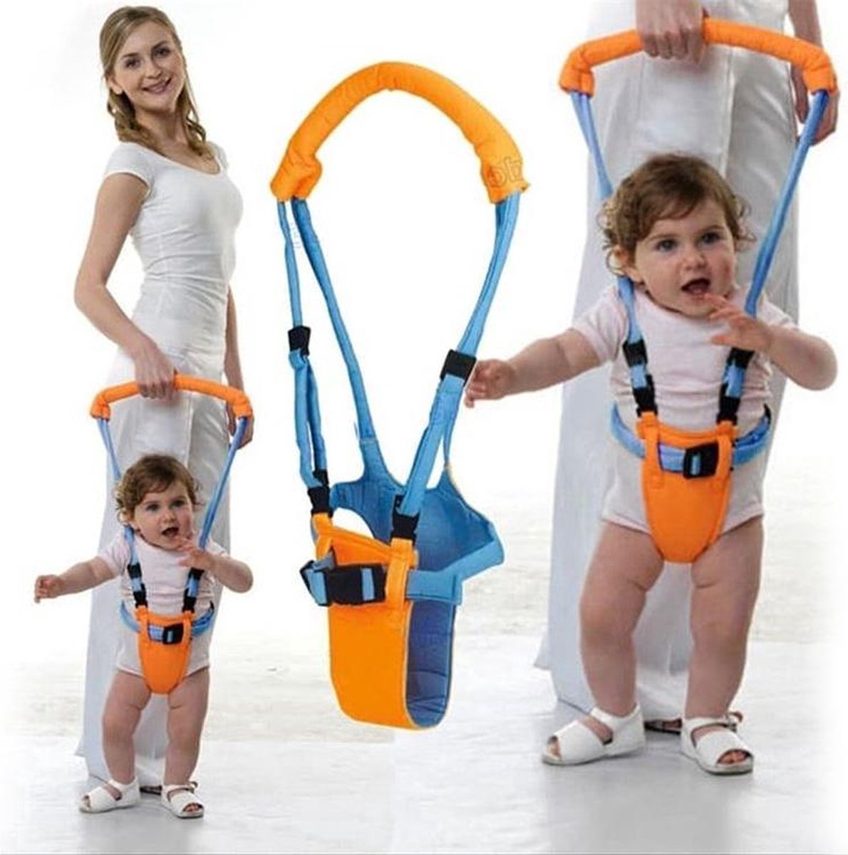 Soroh® - Baby Loophulp - Leren Lopen - Baby Assistent - Peuter loophulp - Veilig - Eerste Stapjes - Oranje - Baby Walker - Leren Lopen - Baby Harnas Assistent - Loophulpje Baby - Loophulp Kind - Peuter Harnas - Loophulpmiddel - Babyloopleermiddelen
