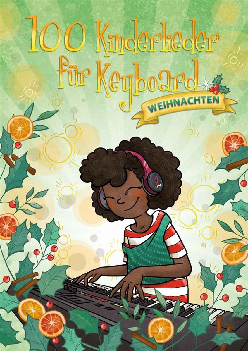 Bosworth Music 100 Kinderlieder für Keyboard - Weihnachten - Kerstmis boek voor toetsinstrumenten