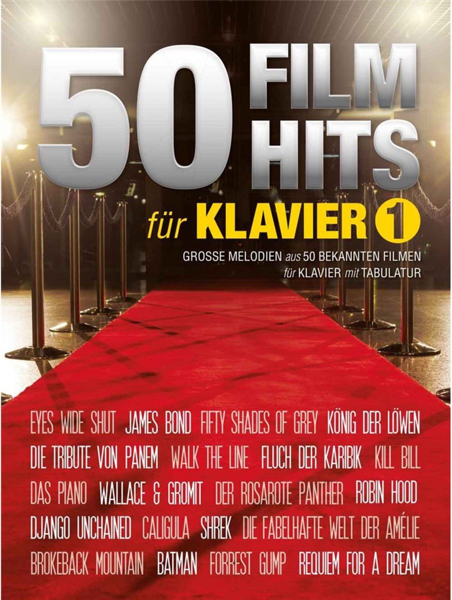 Bosworth Music 50 Filmhits für Klavier - Diverse songbooks