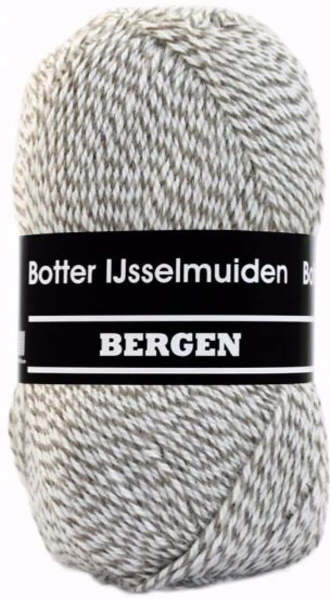 Botter Bergen kleur 001 Beige, Creme (sokkenwol) pak 10 stuks