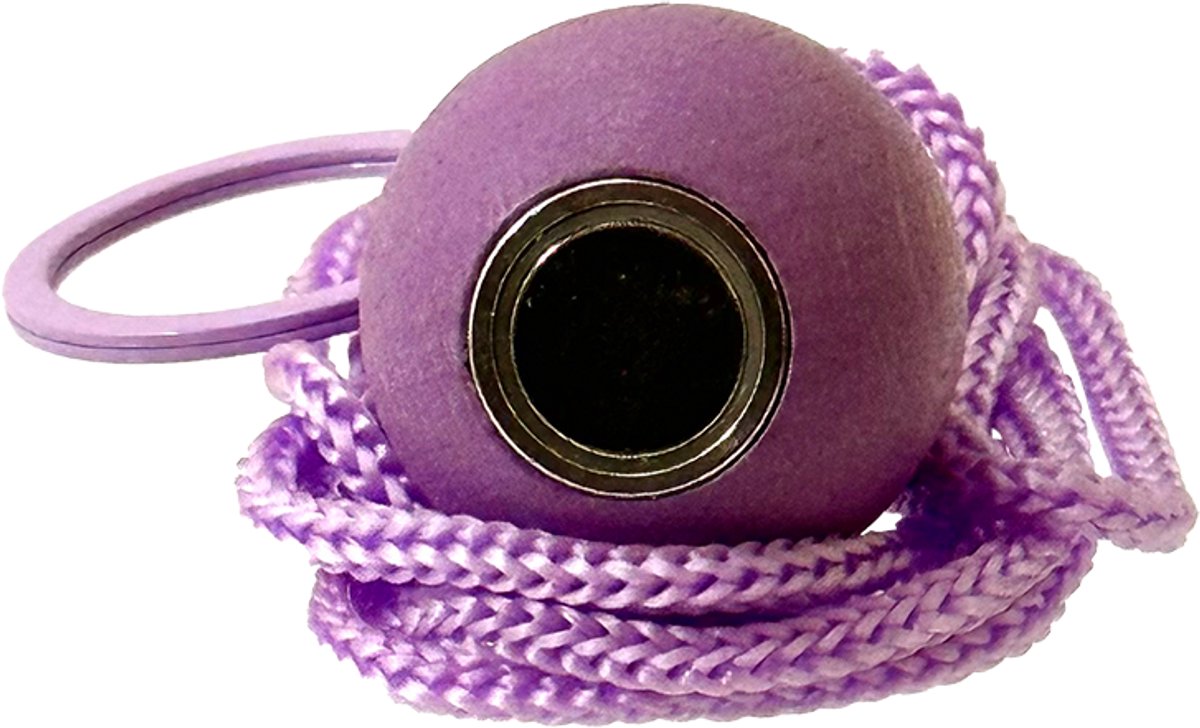   – Jeu de Boules - Magneet - Krachtige Magnetische bouleopraper lichtpaars in de vorm van but met koord – 4 kg