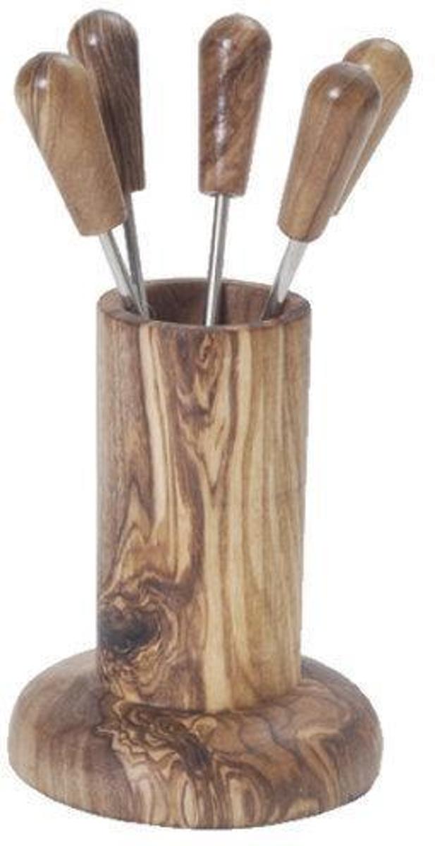 Bowls and Dishes Pincho houder Pure Olive Wood