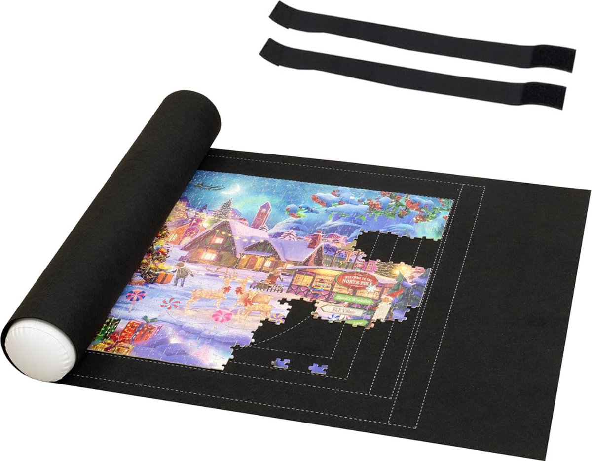   voor 1500stukjes - Puzzelmap met Accessoires - Puzzelbord -  ten -   Volwassen en Kinderen - Geschikt voor legpuzzel 1500 Stuks