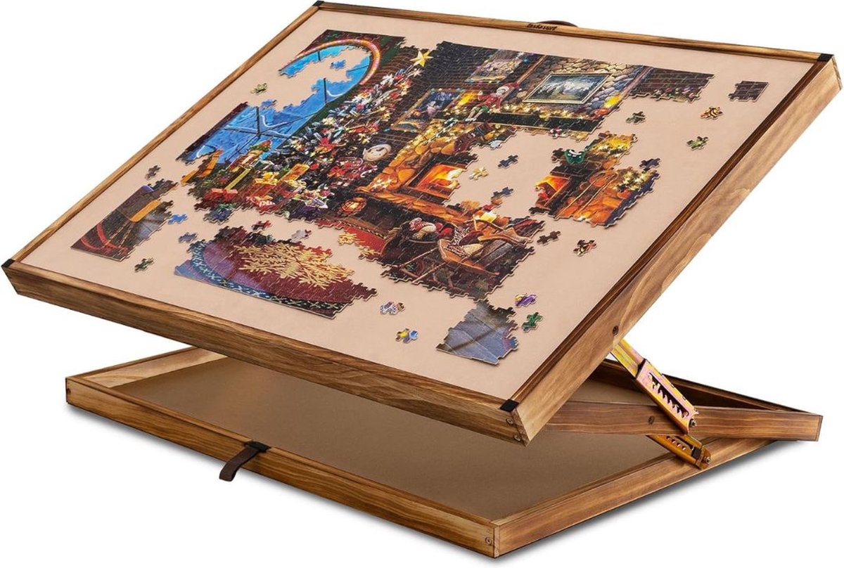 Puzzeltafel -   - Puzzelmap - Bruin