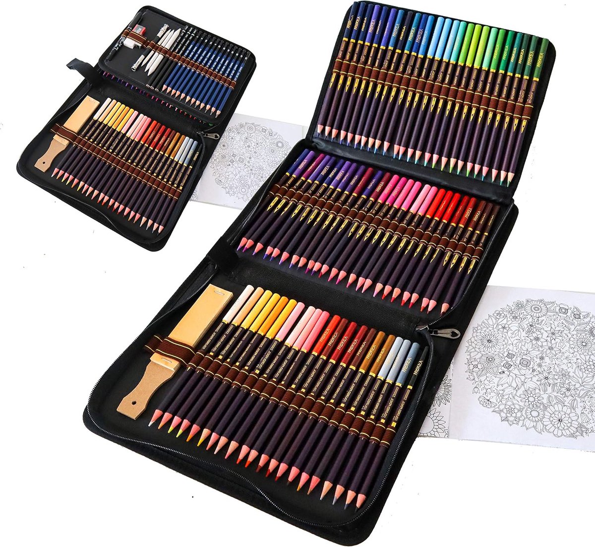 Tekenkoffer Kinderen - Tekendoos - Kleurpotloden - Stiften