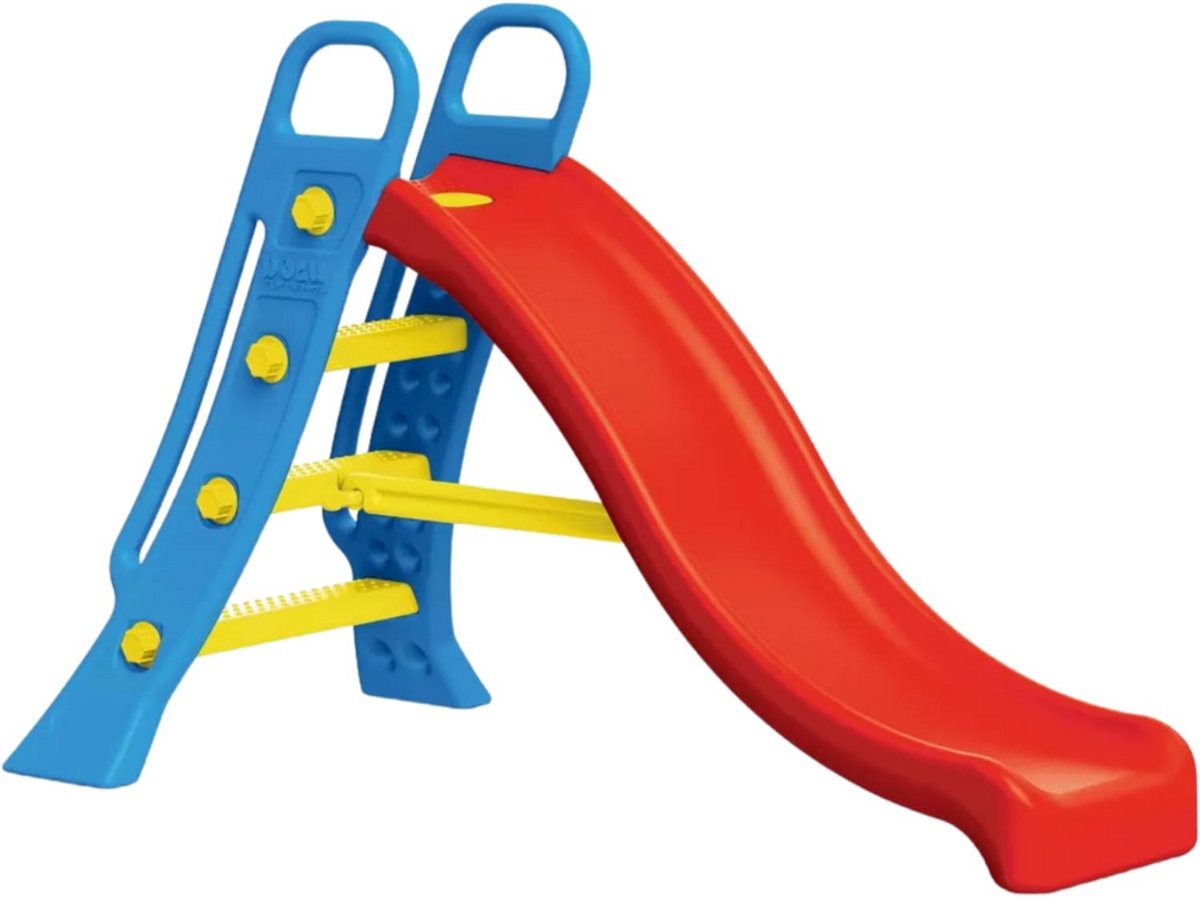   Peuter - Vrijstand met Trap - Buiten - Rood met Blauw