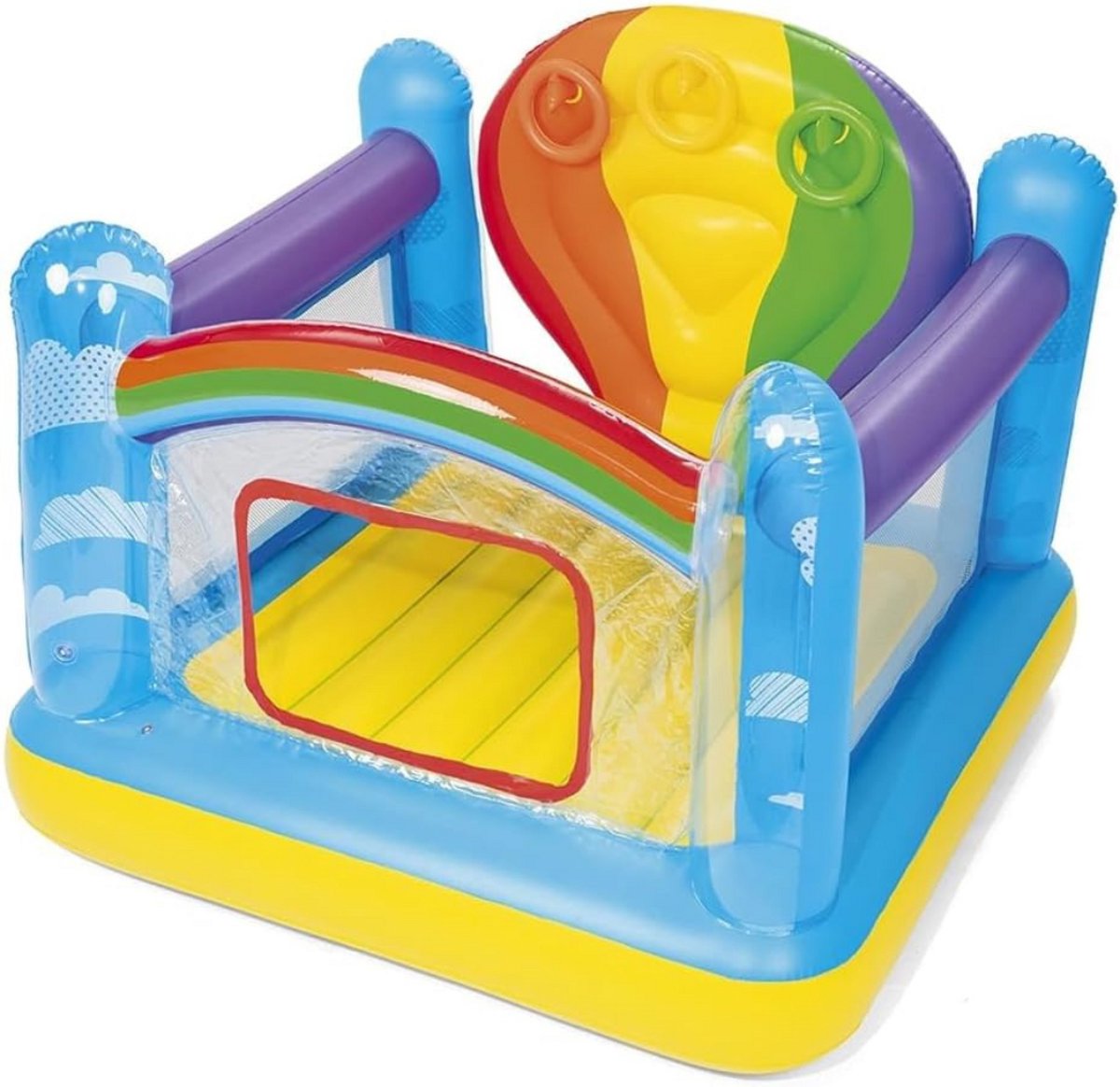 Hoge Kwaliteit Springkasteel - Opblaasbaar Springkasteel - Springkussen voor Kinderen - max 90KG