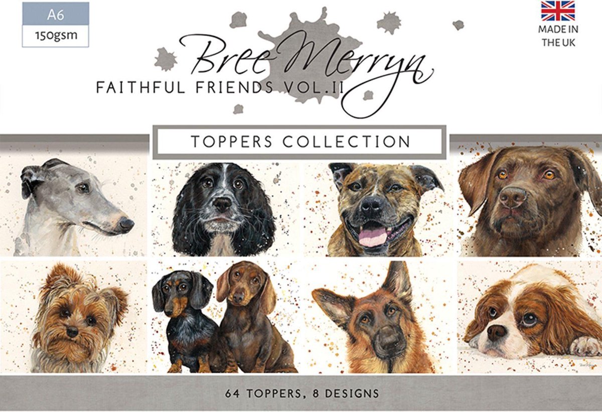 Bree Merryn Art - Faithful Friends Ii A6 Toppers