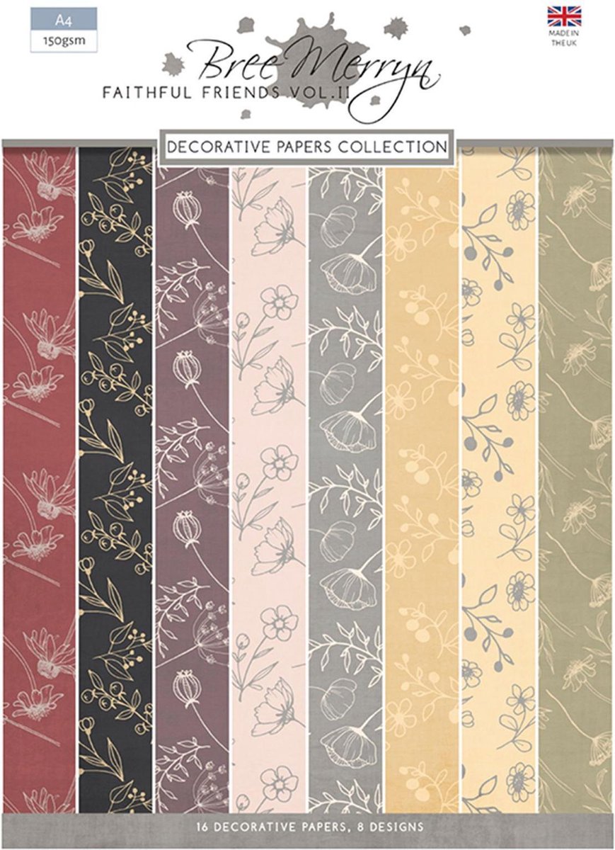 Bree Merryn Art - Faithful Friends Ii Decorative Papers