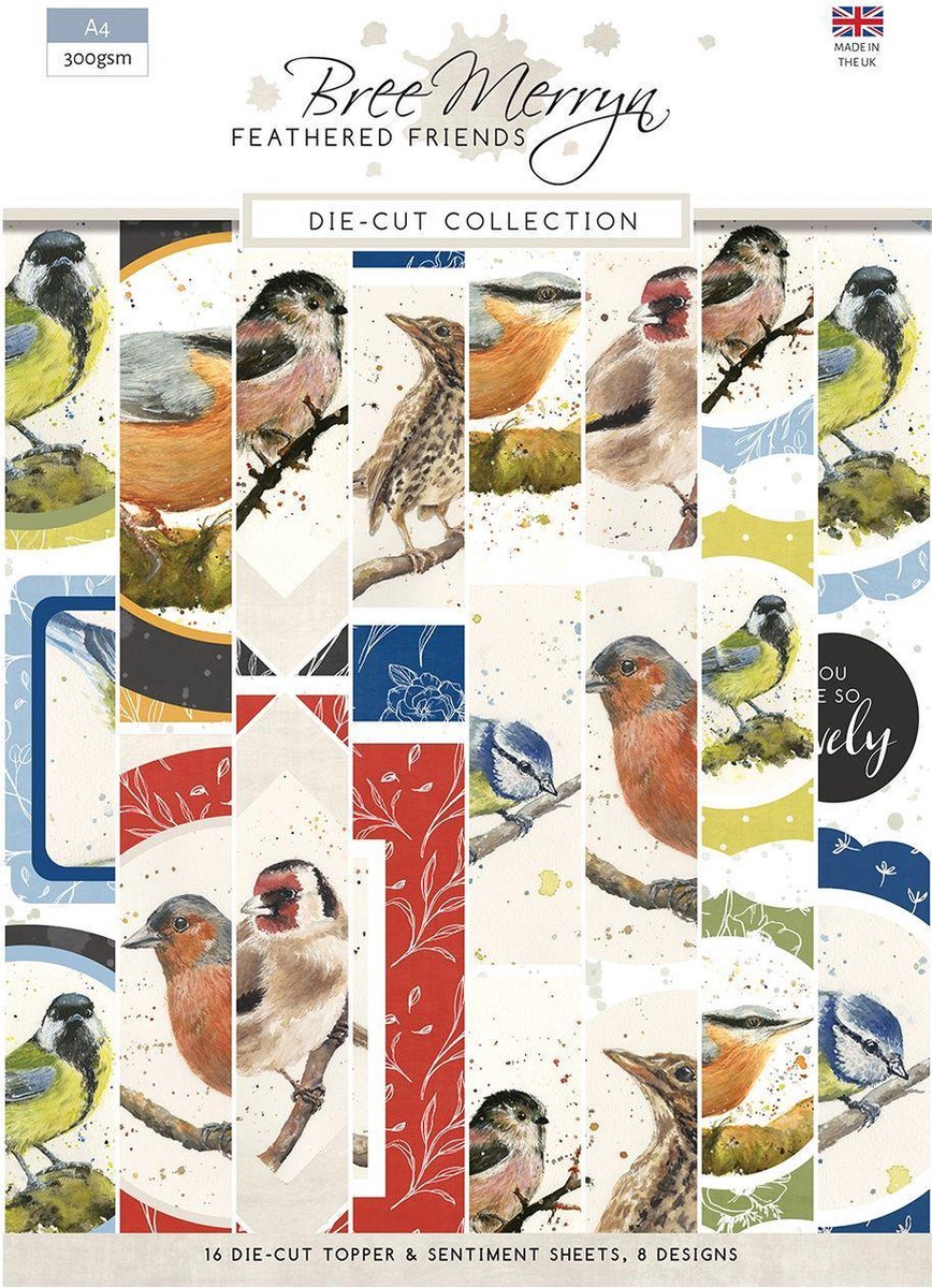 Bree Merryn Art - Feathered Friends Die-Cut Collection