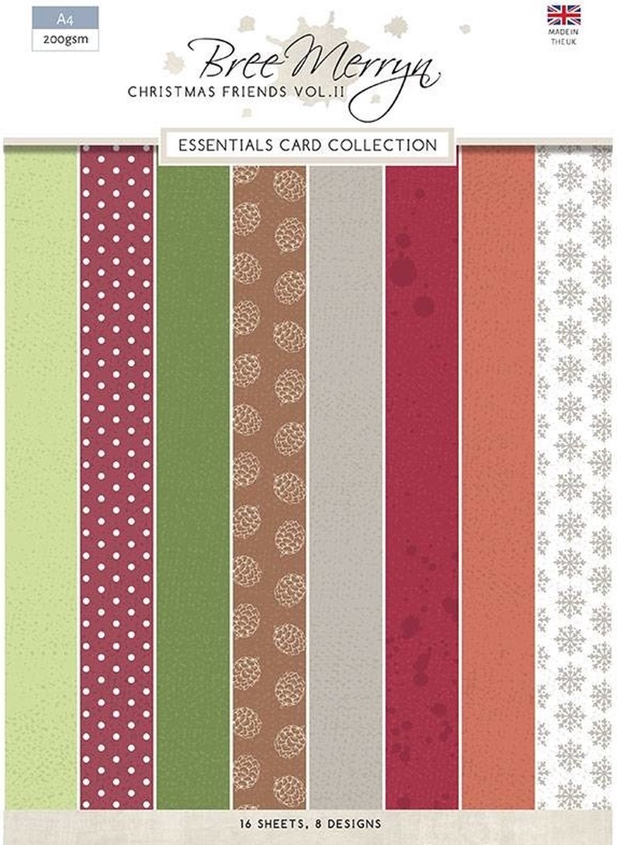 Christmas Friends Vol 2 Essentials Colour Card (BM1054)