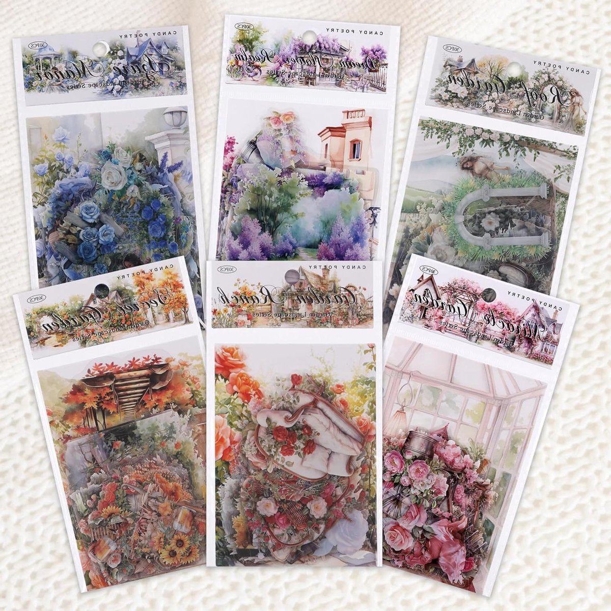 Brenzoos - Stickers Set 80 en 90 stuks - Transparant - Voor Scrapbooking, Agenda, Fotoalbum
