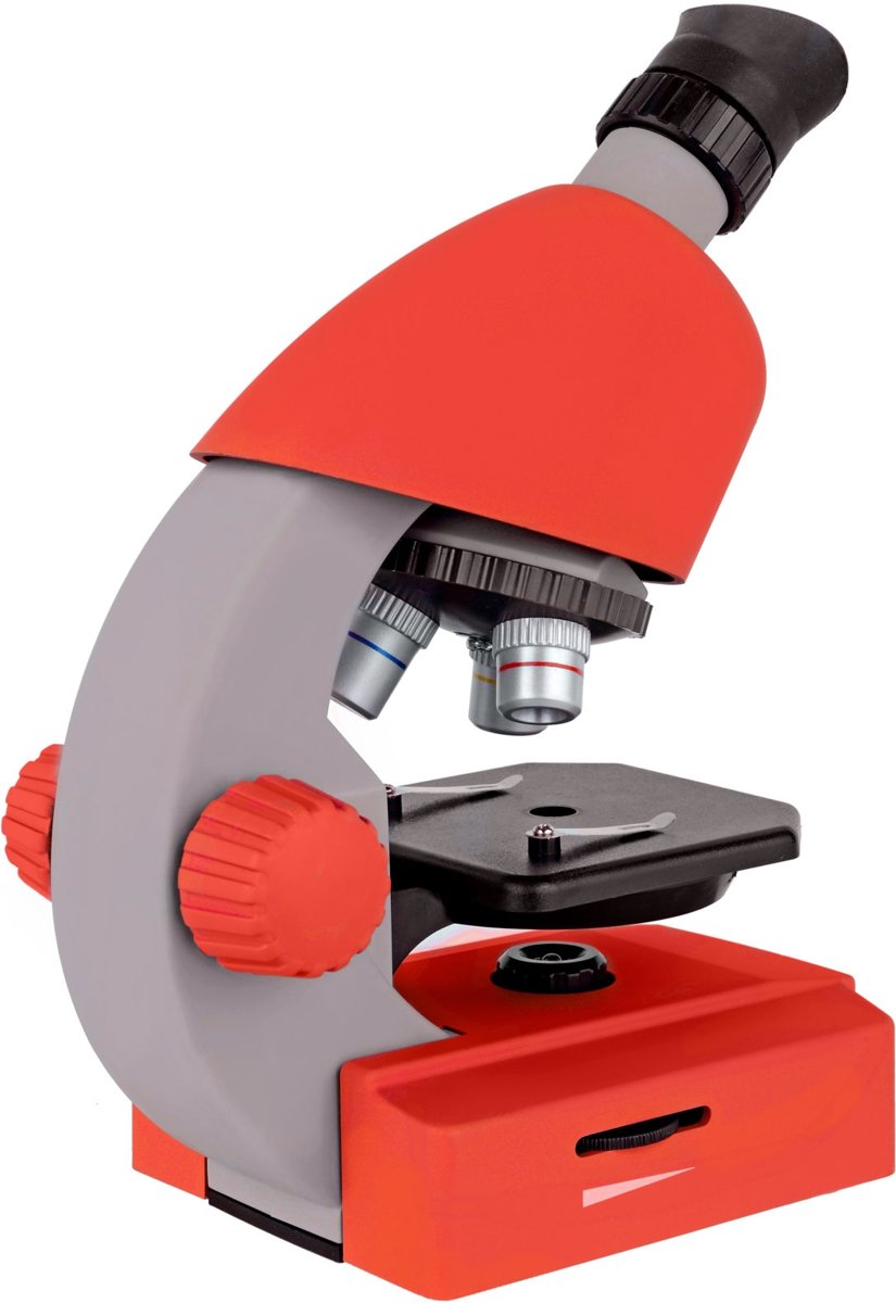 Bresser Junior microscoop 40x-640x rood