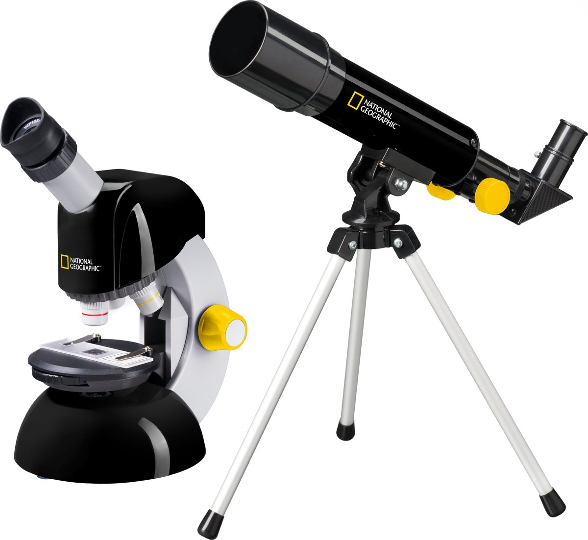 National Geographic Telescoop- en Microscoopset met Smartphone Adapter voor Kinderen