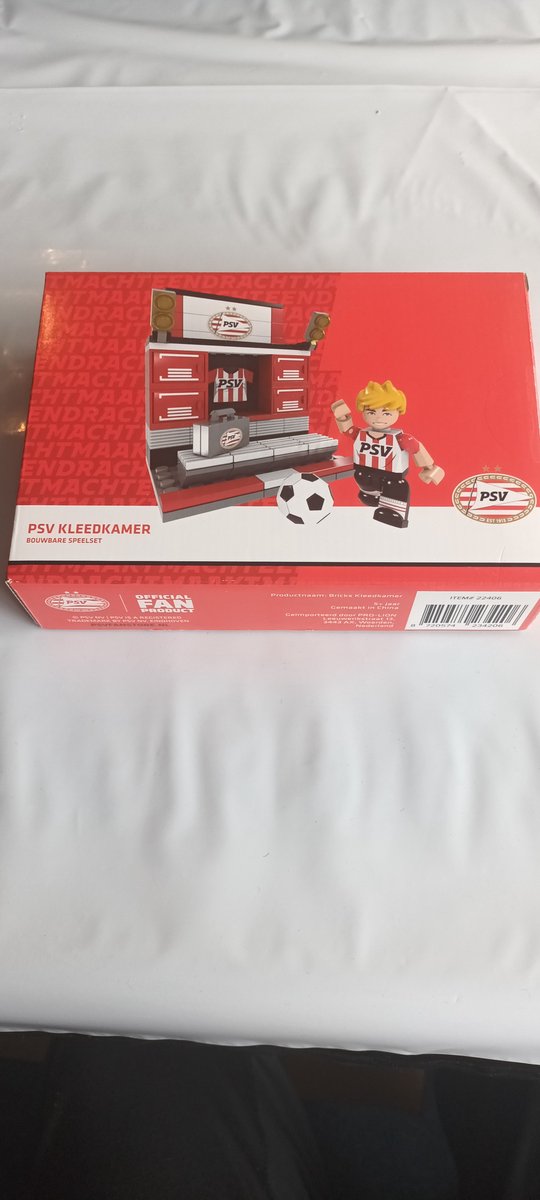 Psv kleedkamer bouwbare set