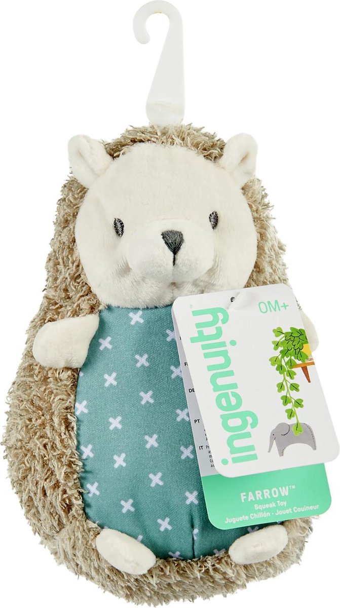 Pluche mascotte Bright Starts Friend Egel BS 12374