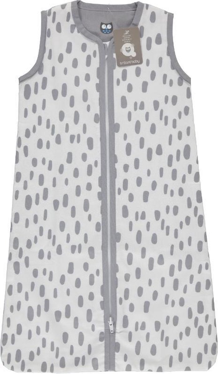 Slaapzak Zomer Briljant Baby Dots White/Grey 70cm