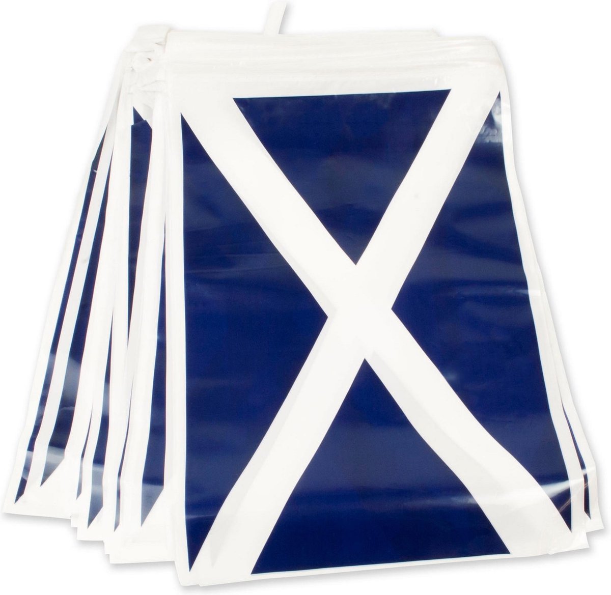 Bristol Novelty -  Slingers van de Schotse Vlag (Blauw/Wit)