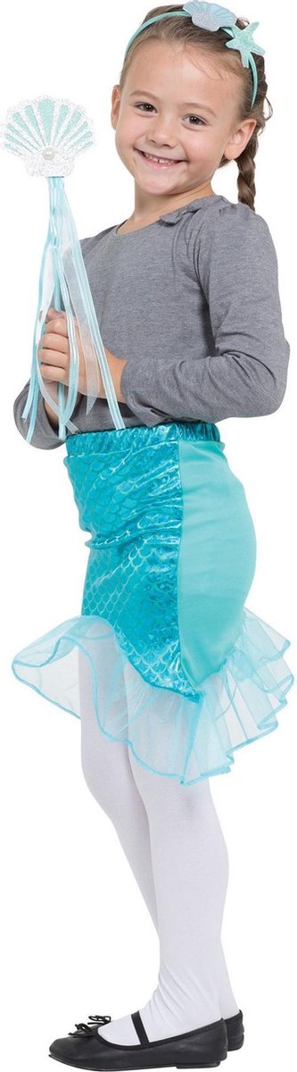 Bristol Novelty Kinderen/meisjes Zeemeermin Tutu Set (Blauw)