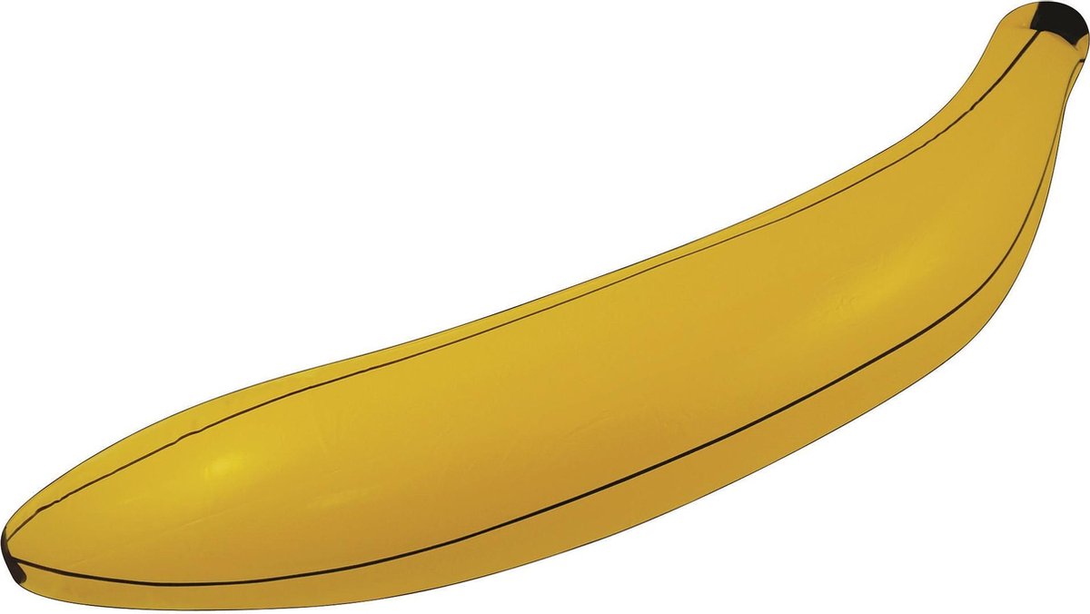 Bristol Novelty Opblaasbare banaan (Geel)