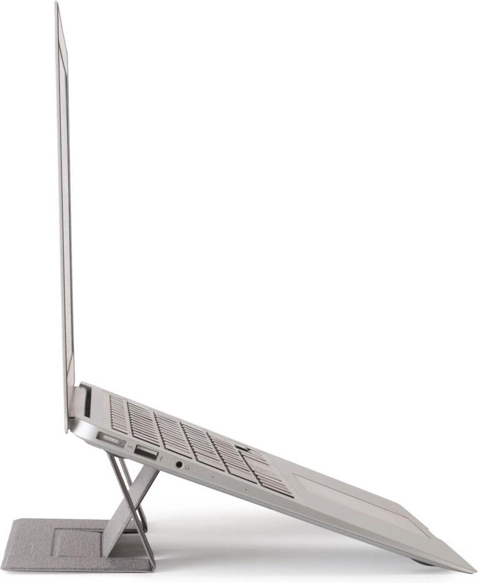 Brooklyn Premium - Invisable laptop stand - Vouwbare laptopstand - Goud - Verstelbaar - Laptop standaard