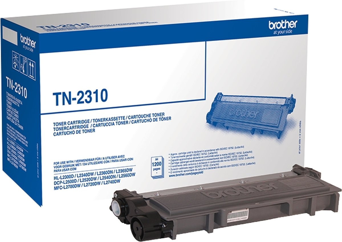 BROTHER TN-2310 toner zwart standard capacity 1.200 paginas 1-pack