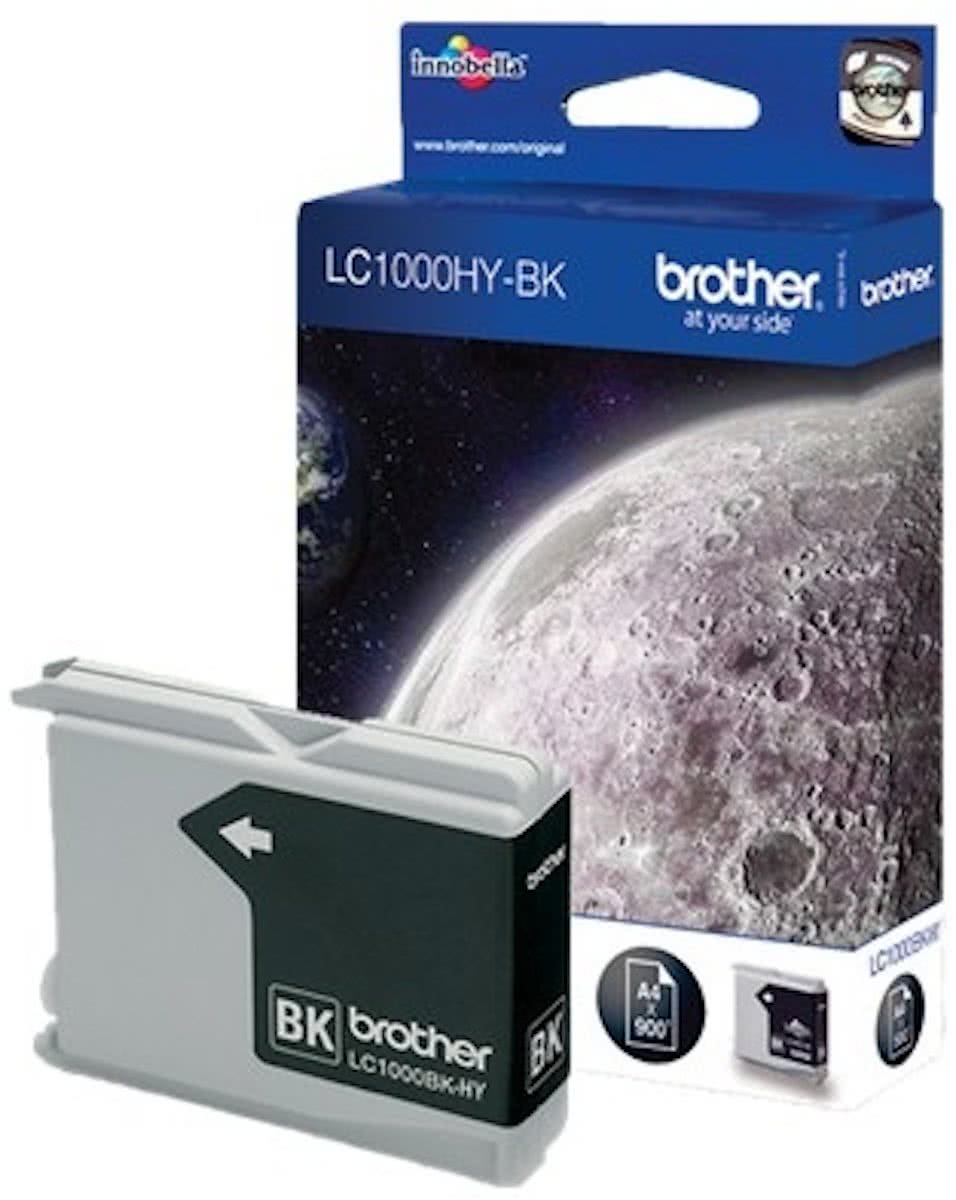 Brother LC-1000HYBK - Inktcartridge / Zwart