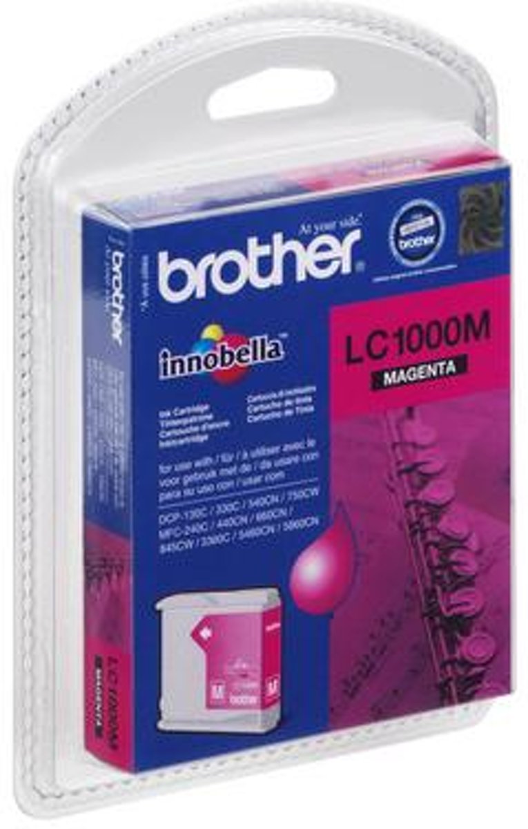 Brother LC-1000MBP Blister Pack inktcartridge Original magenta