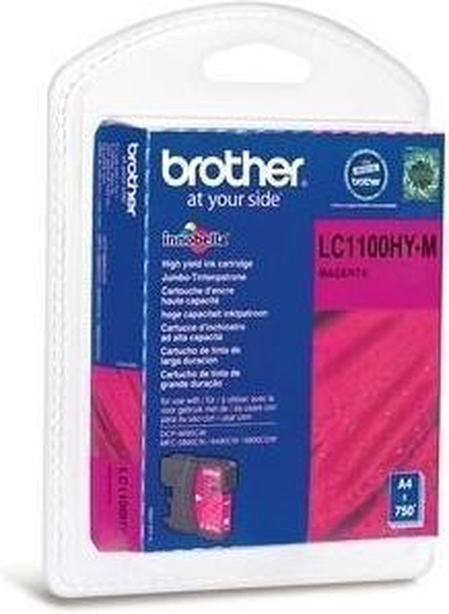 Brother LC-1100HYM Original magenta 1 stuk(s)