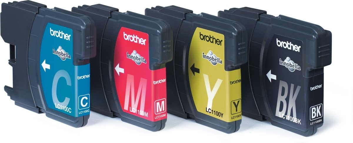 Brother LC-1100VALBP - Inktcartridge / Cyaan / Geel / Magenta / Zwart