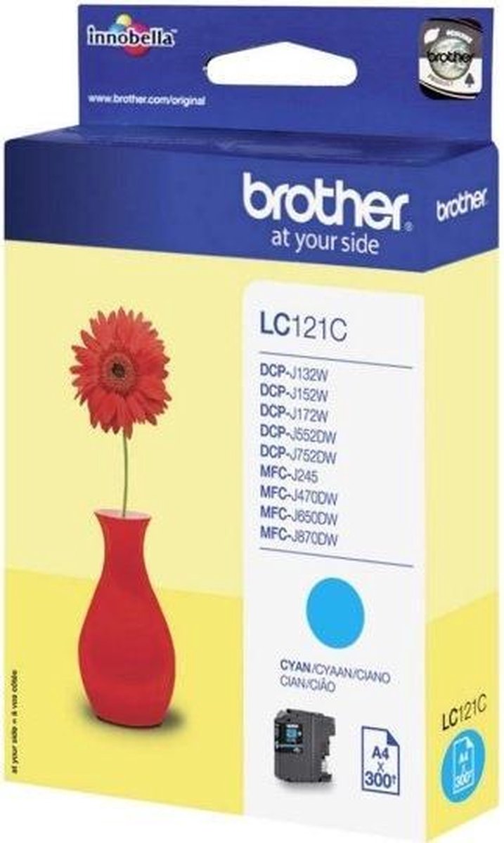 Brother LC-121C Cartridge Cyaan