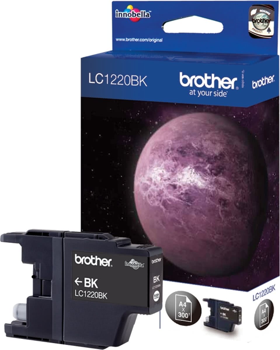 Brother LC-1220BK - Inktcartridge / Zwart