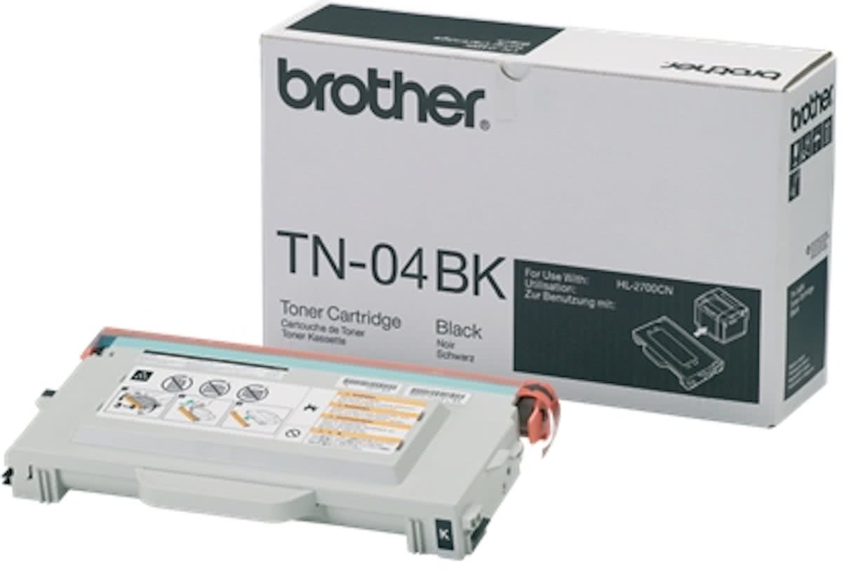 Brother TN-04BK - Tonercartridge / Zwart