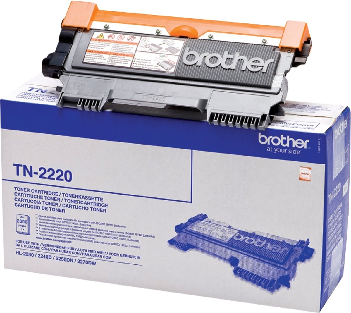 Brother TN-2220 Tonercartridge - Zwart