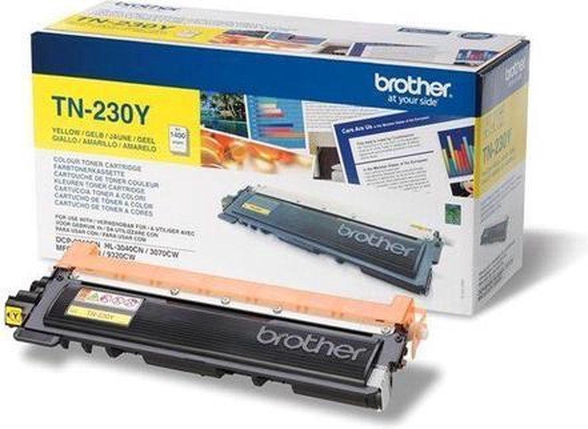 Brother TN-230 - Geel