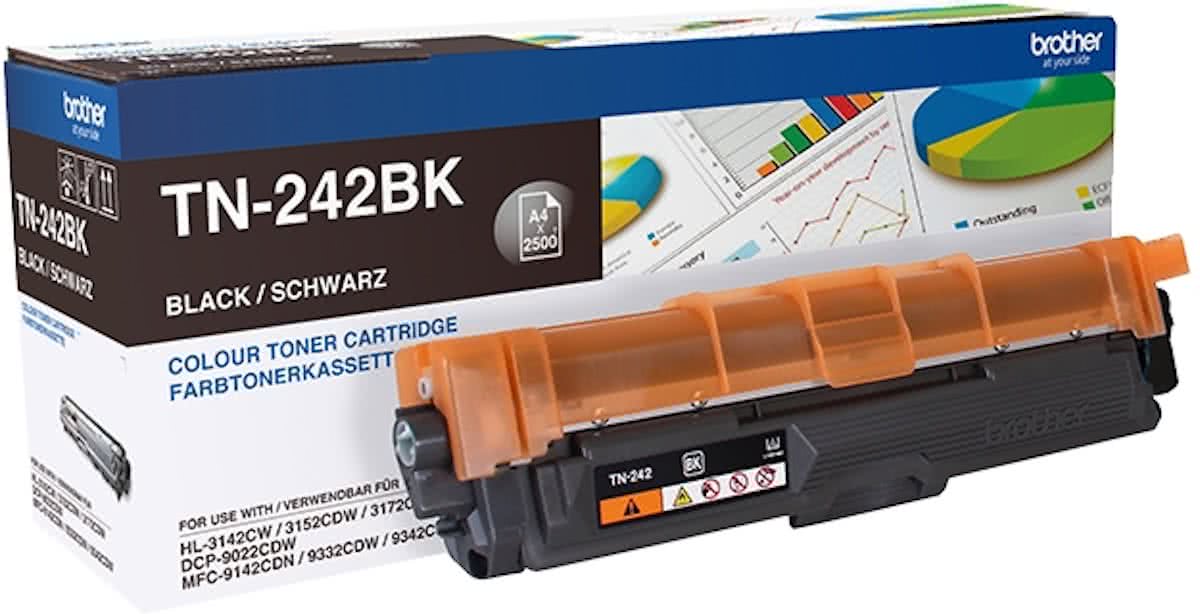 Brother TN-242BK - Tonercartridge / Zwart