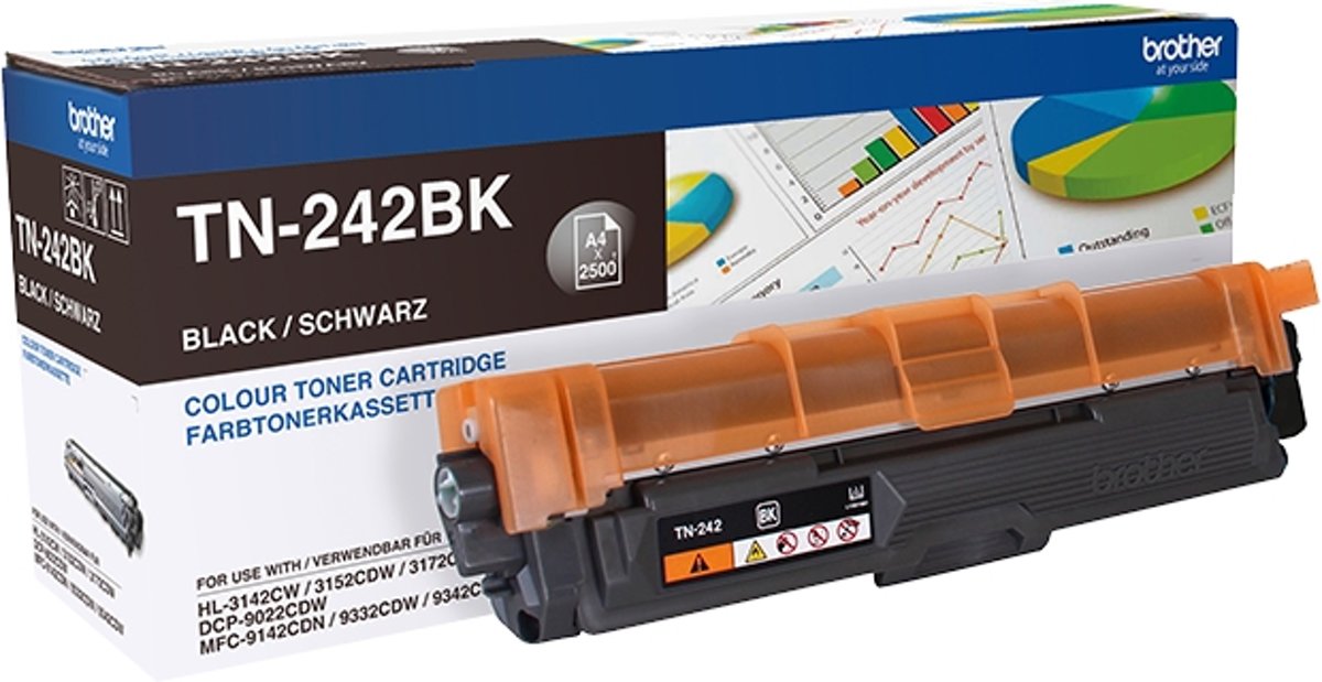   TN-243BK tonercartridge Zwart