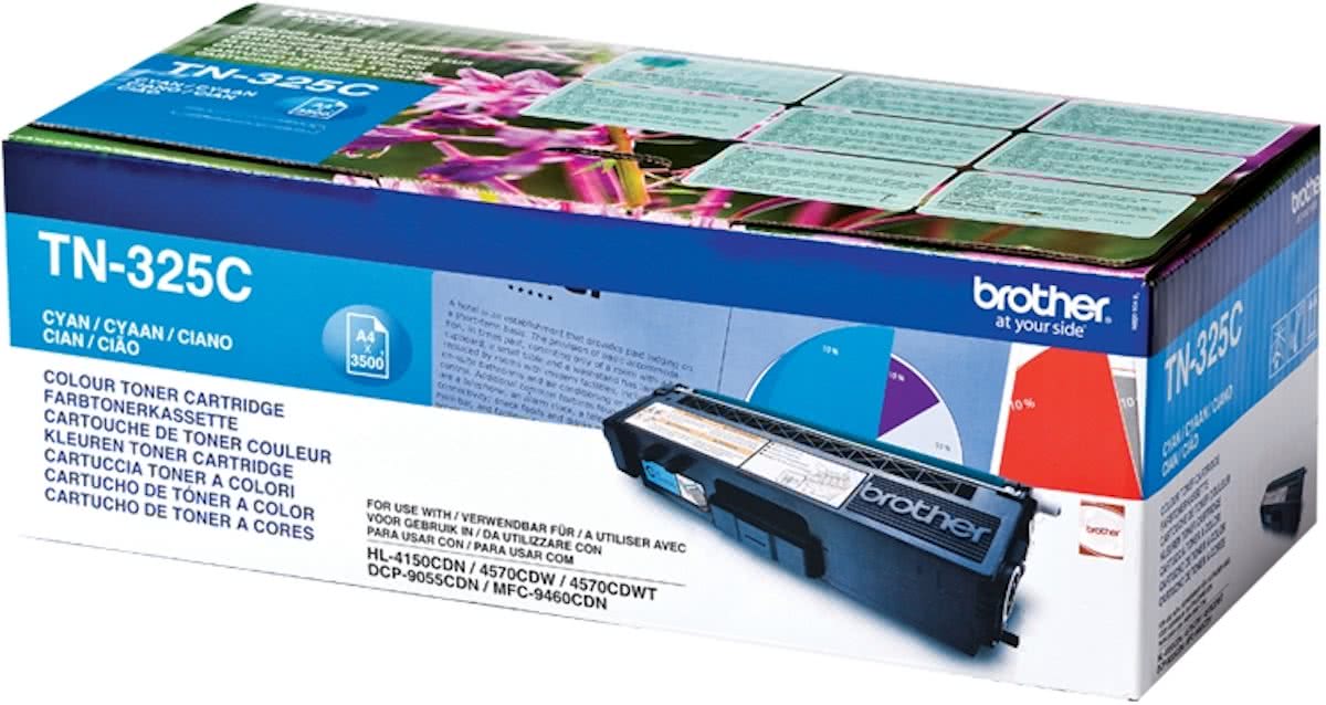 Brother TN-325C - Tonercartridge / Cyaan