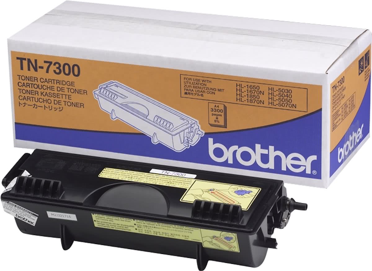 Brother TN-7300 - Tonercartridge / Zwart