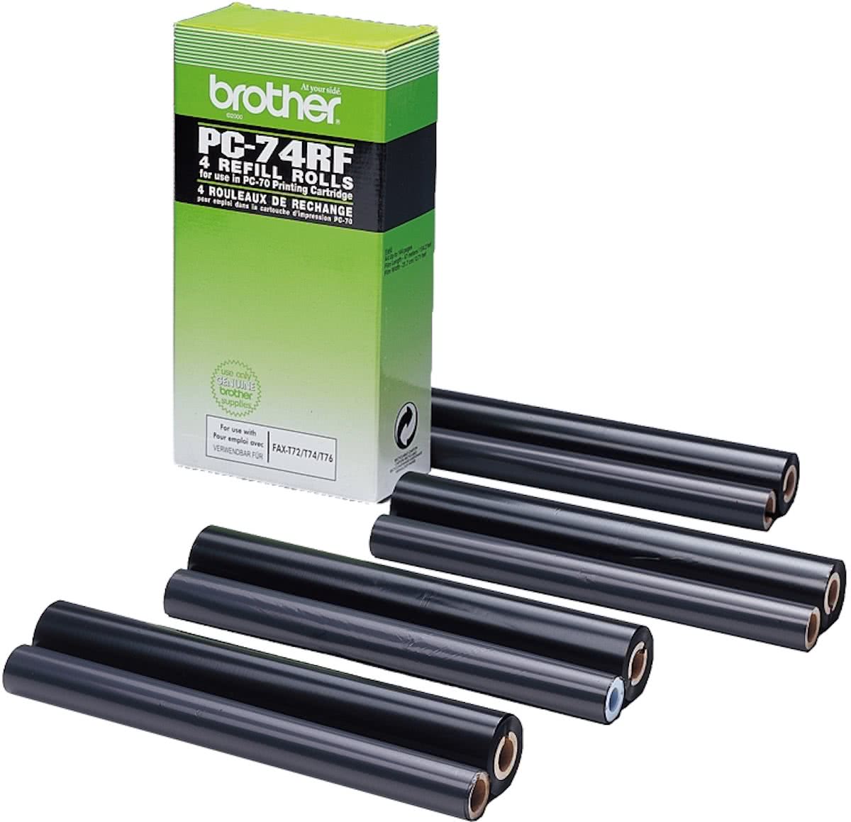 Brother Thermotransfer Roll PC74RF BK