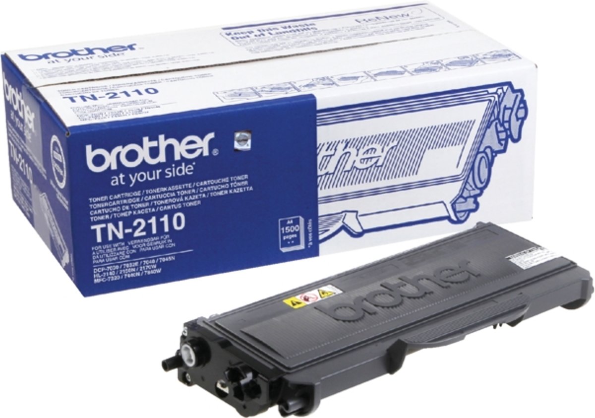 Toner brother tn-2110 1.5k zwart