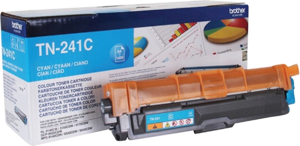 Toner brother tn-241 1.4k blauw