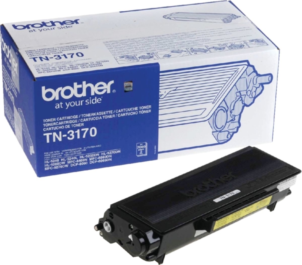 Toner brother tn-3170 7k zwart