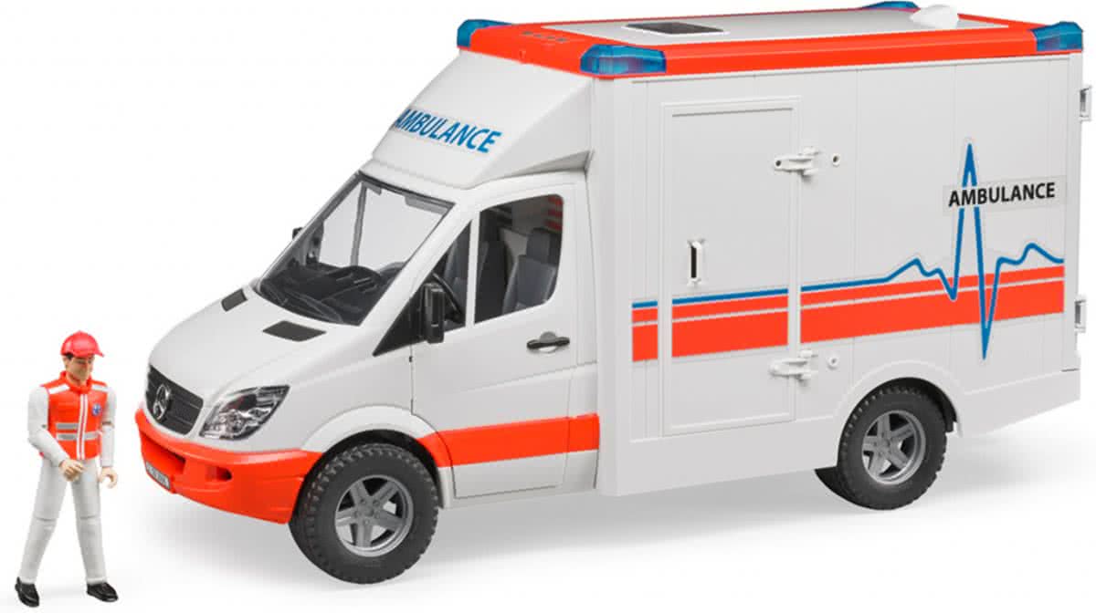 MB Sprinter ambulance met chauffeur  