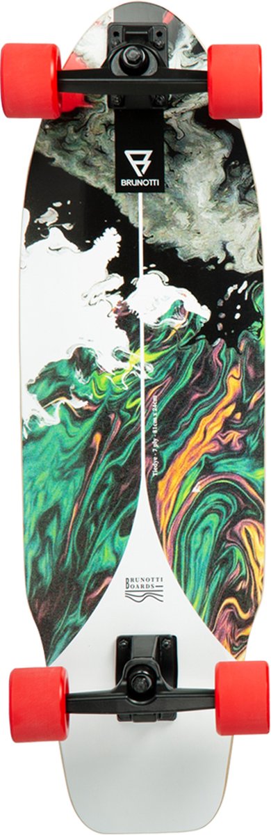 Brunotti Boards Tiedye Uni Longboard - ONE SIZE