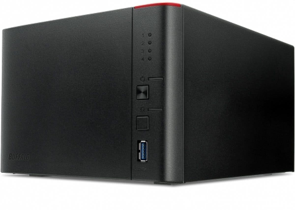 Buffalo LinkStation 441D 12TB NAS Ethernet LAN Zwart