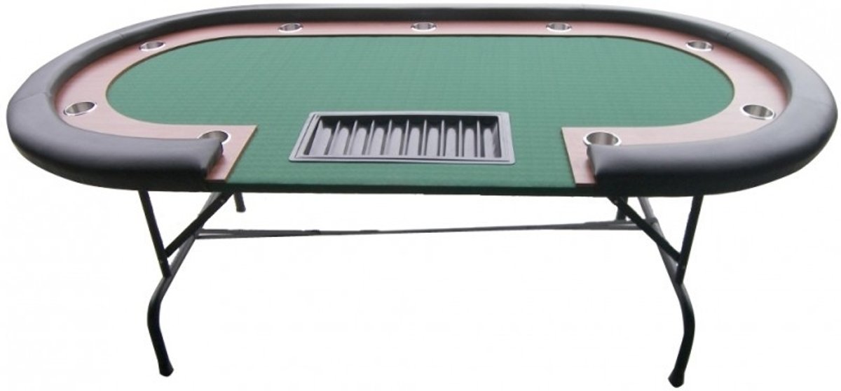 POKER TABLE HIGH 208 X BLACK