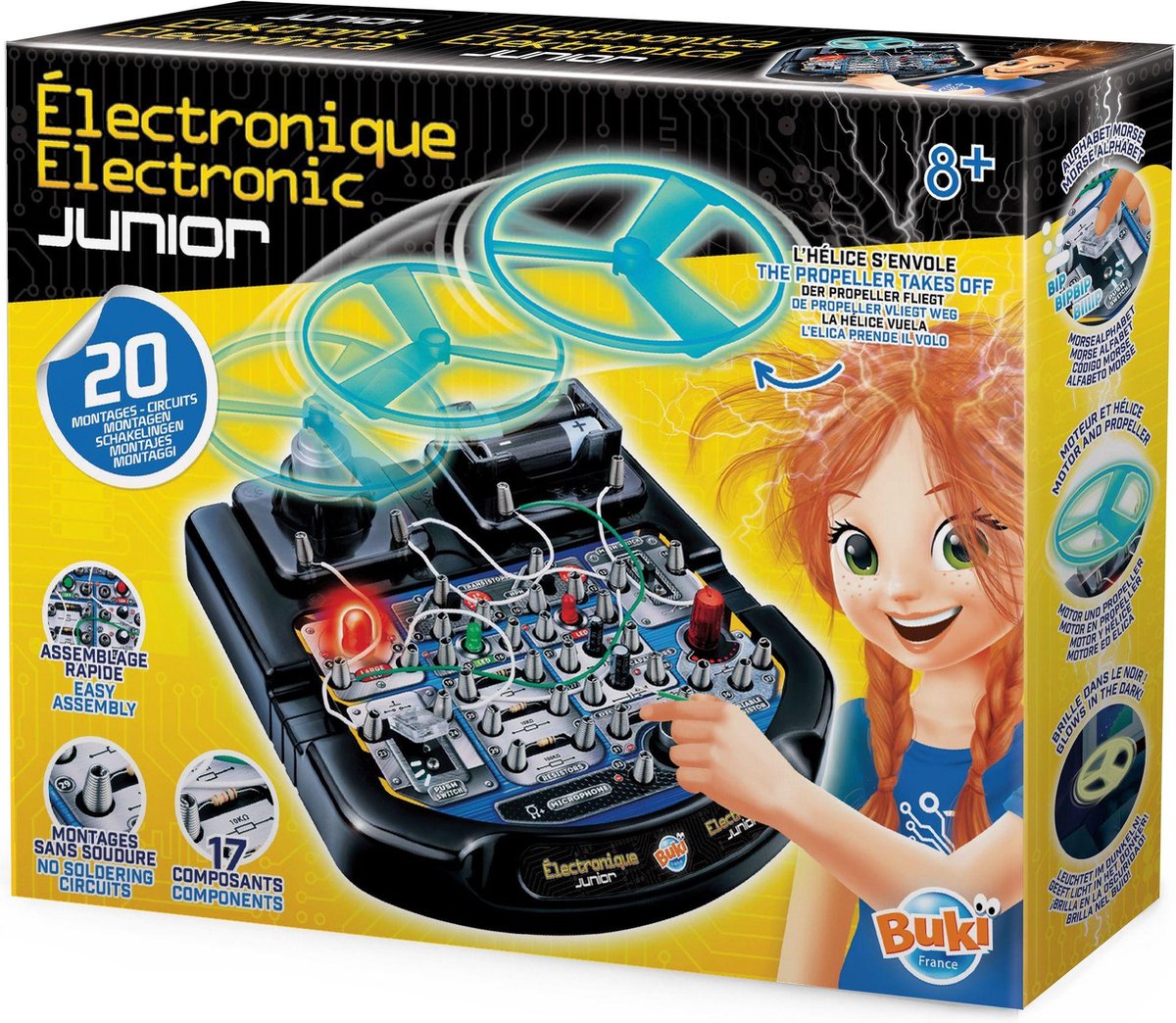 BUKI Electronica Junior elektronisch paneel - 20 schakelingen