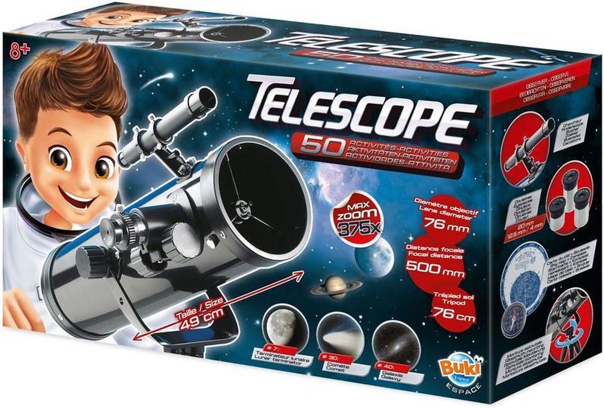 Grote Telescoop met 50 activiteiten