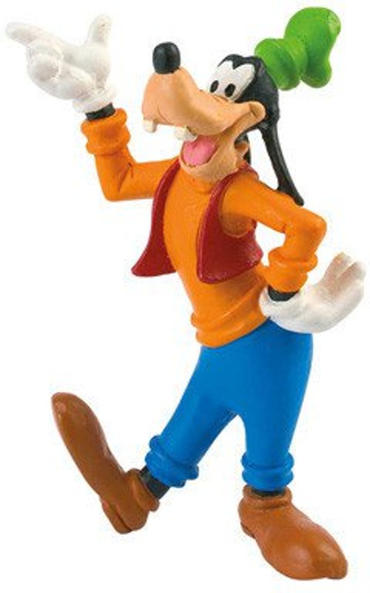 Disney Goofy taart topper decoratie 8,5 cm.